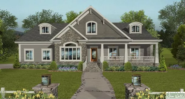 image of ranch house plan 9056